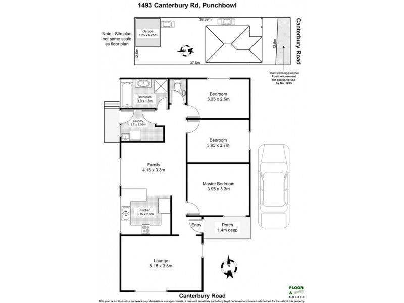 1493 CANTERBURY Road, Punchbowl NSW 2196 Floorplan