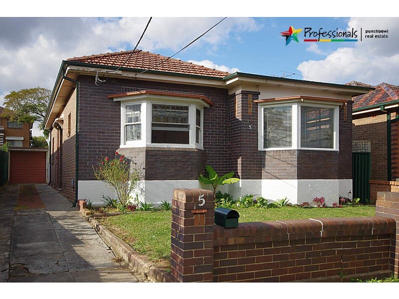 5 WARREN Parade, Punchbowl NSW 2196