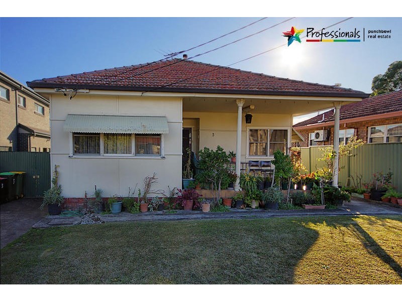 3 JELLICOE Street, Condell Park NSW 2200