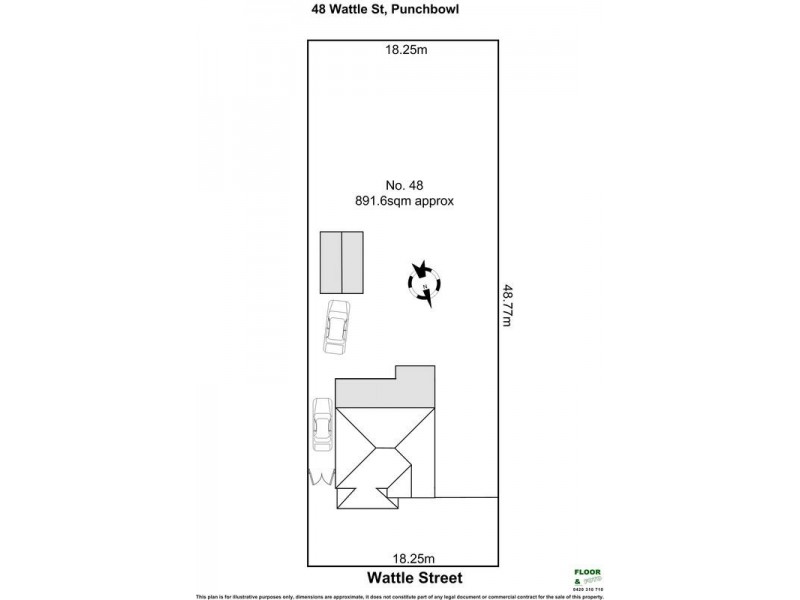 48 WATTLE Street, Punchbowl NSW 2196 Floorplan