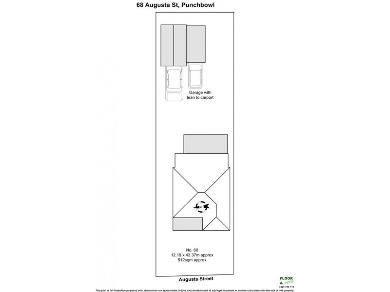 68 AUGUSTA Street, Punchbowl NSW 2196 Floorplan
