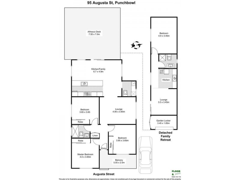 95 AUGUSTA Street, Punchbowl NSW 2196 Floorplan