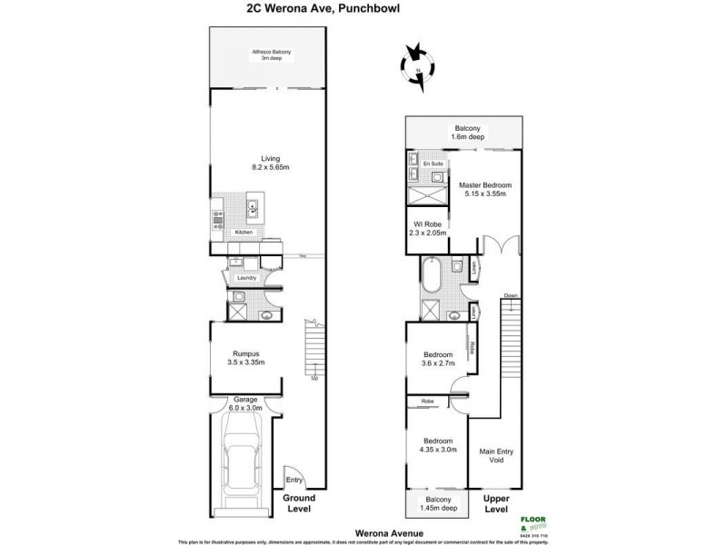 2C WERONA Avenue, Punchbowl NSW 2196 Floorplan