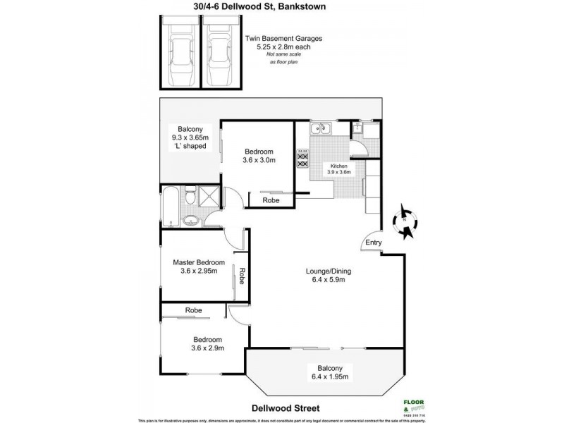 30/4-6 DELLWOOD Street, Bankstown NSW 2200 Floorplan