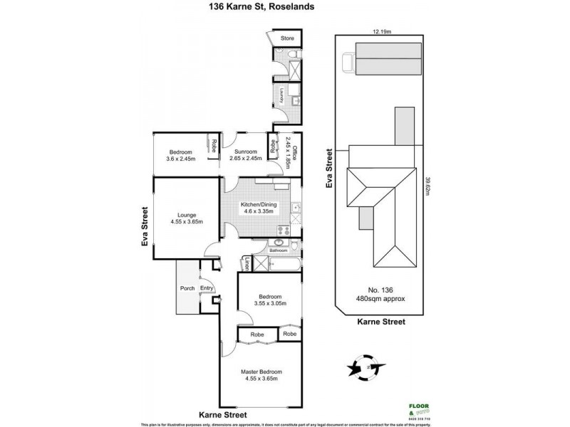 136 KARNE Street, Roselands NSW 2196 Floorplan