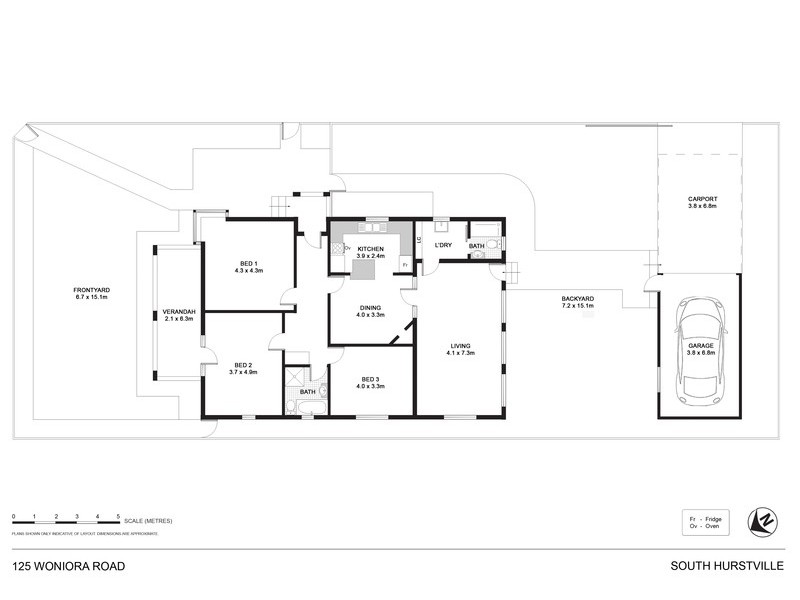 125 WONIORA Road, South Hurstville NSW 2221 Floorplan