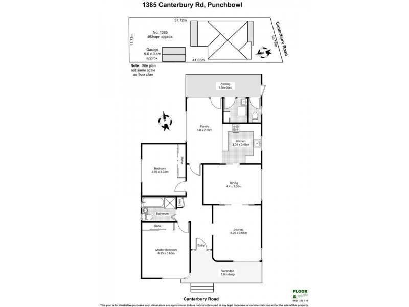 1385 CANTERBURY Road, Punchbowl NSW 2196 Floorplan