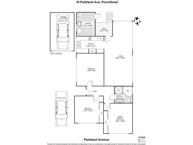 18 PARKLAND Avenue, Punchbowl NSW 2196 Floorplan