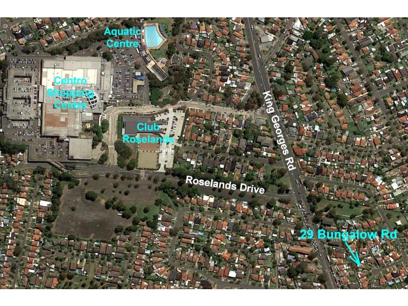 29 BUNGALOW Road, Roselands NSW 2196