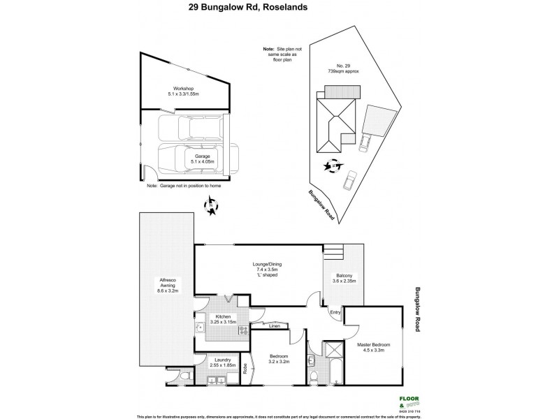 29 BUNGALOW Road, Roselands NSW 2196 Floorplan