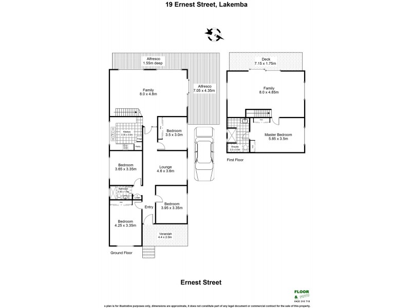 19 ERNEST Street, Lakemba NSW 2195 Floorplan