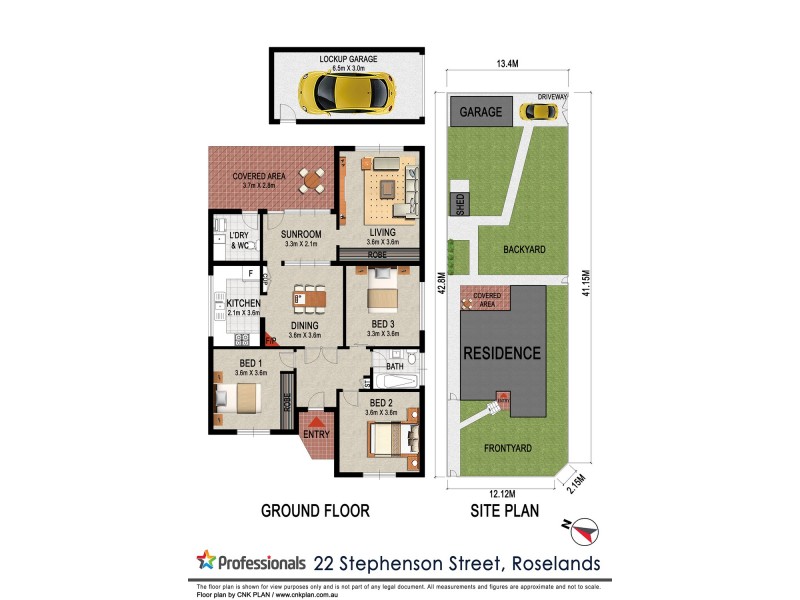 22 STEPHENSON Street, Roselands NSW 2196 Floorplan