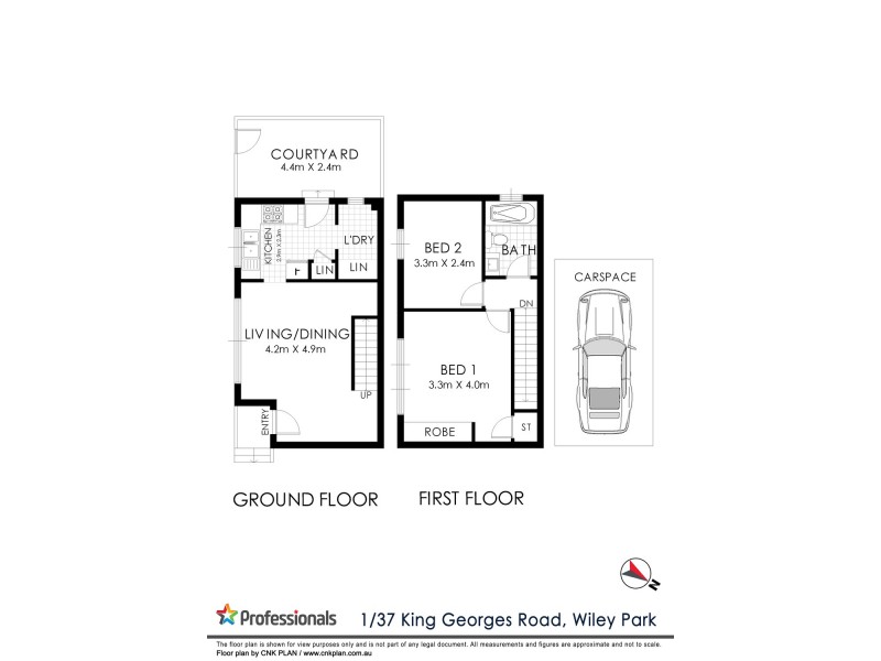 37 KING GEORGES Road, Wiley Park NSW 2195 Floorplan