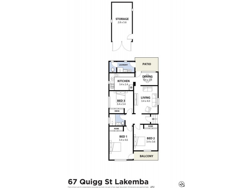 67  quigg Street, Lakemba NSW 2195 Floorplan