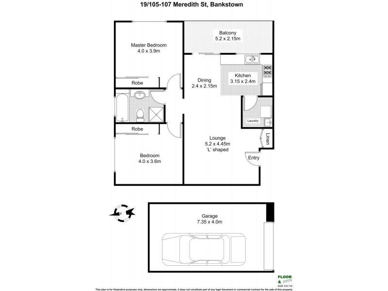 19/105-107 MEREDITH Street, Bankstown NSW 2200 Floorplan