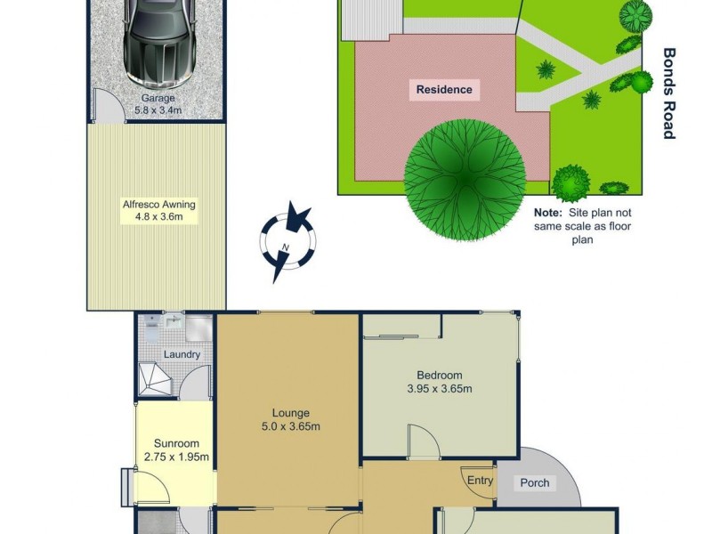 58 bonds Road, Roselands NSW 2196 Floorplan