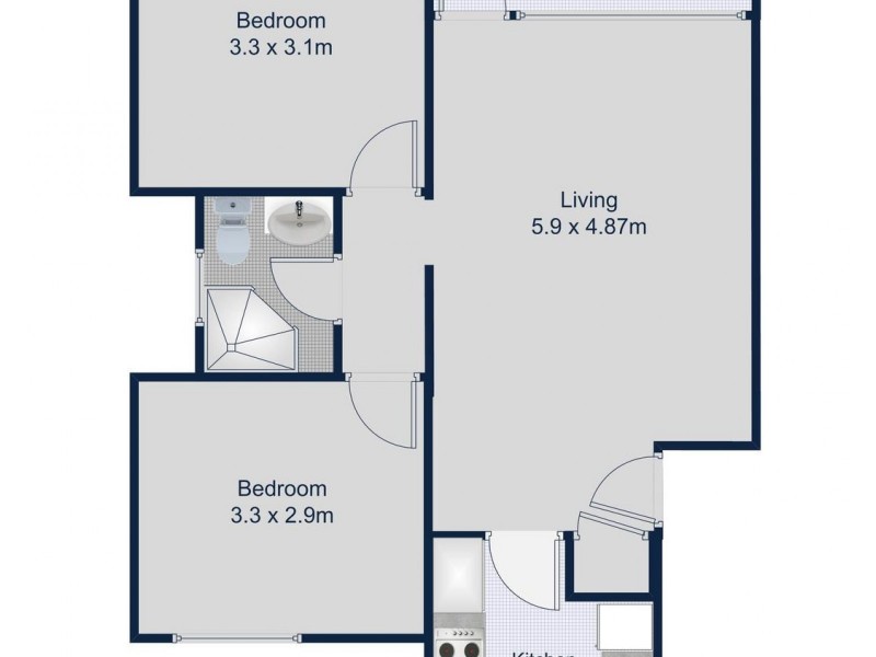13/52 FAIRMOUNT Street, Lakemba NSW 2195 Floorplan