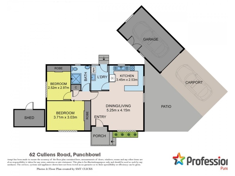 62 CULLENS Road, Punchbowl NSW 2196 Floorplan