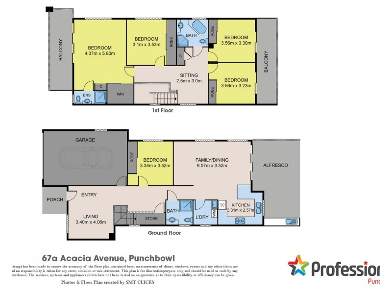 67A ACACIA Avenue, Punchbowl NSW 2196 Floorplan
