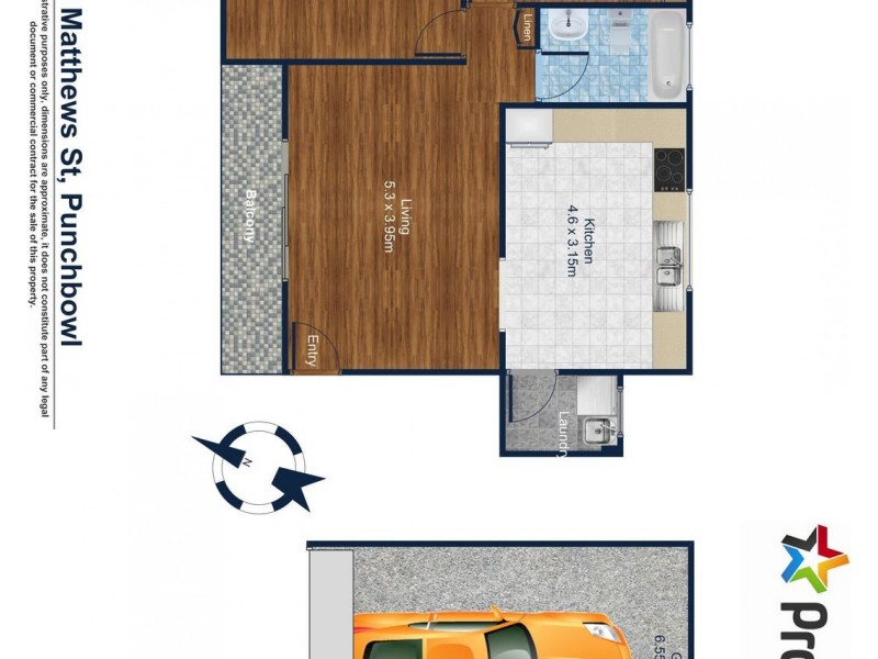 4/45 MATTHEWS Street, Punchbowl NSW 2196 Floorplan