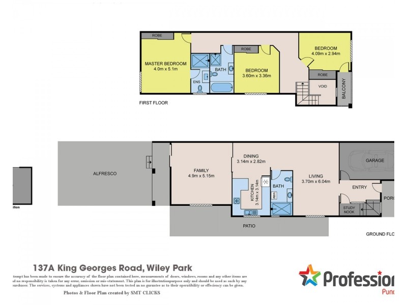 137A KING GEORGES Road, Wiley Park NSW 2195 Floorplan