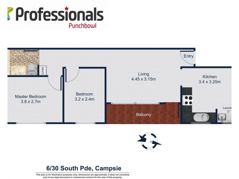6/30 SOUTH Parade, Campsie NSW 2194 Floorplan