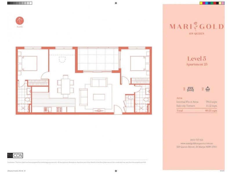 1-34/159 Queen Street, St Marys NSW 2760 Floorplan