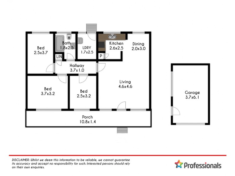 46 Sorensen Crescent, Blackett NSW 2770 Floorplan