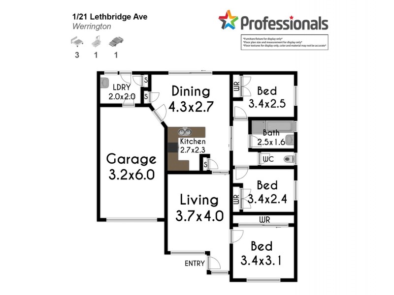 Werrington NSW 2747 Floorplan