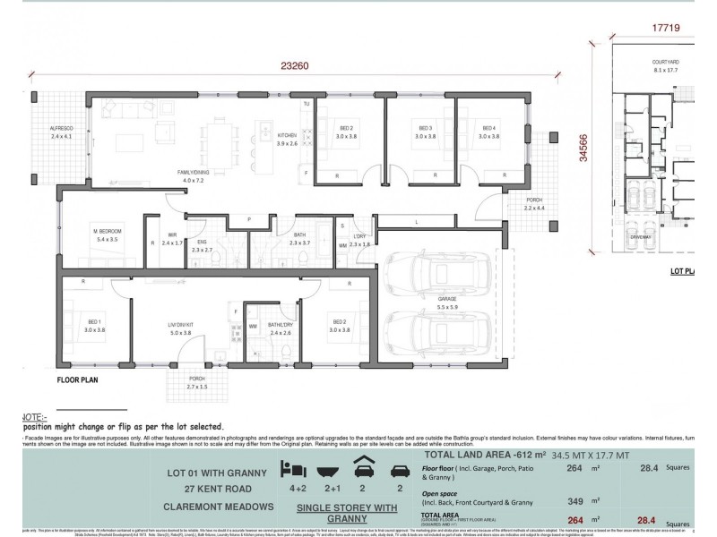 Claremont Meadows NSW 2747 Floorplan