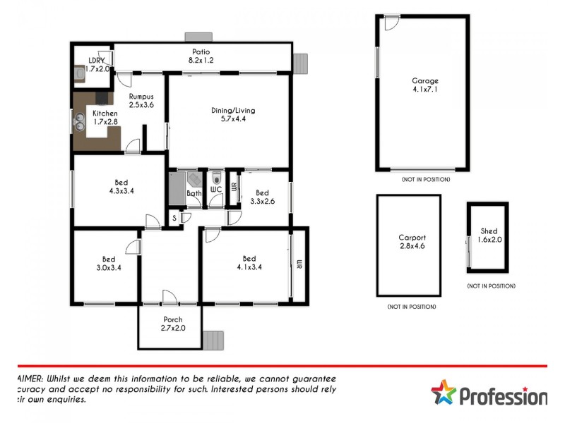 Willmot NSW 2770 Floorplan