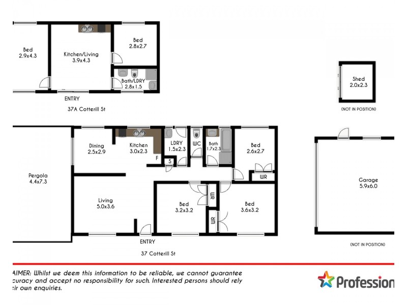 37 Cotterill Street, Plumpton NSW 2761 Floorplan