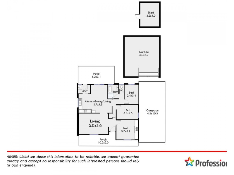 6 Lawry Place, Shalvey NSW 2770 Floorplan