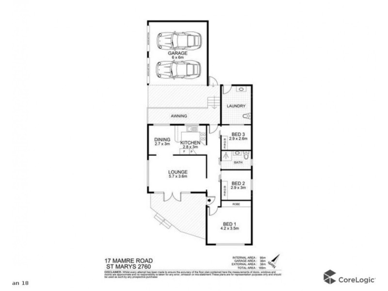 17 Mamre Road, St Marys NSW 2760 Floorplan