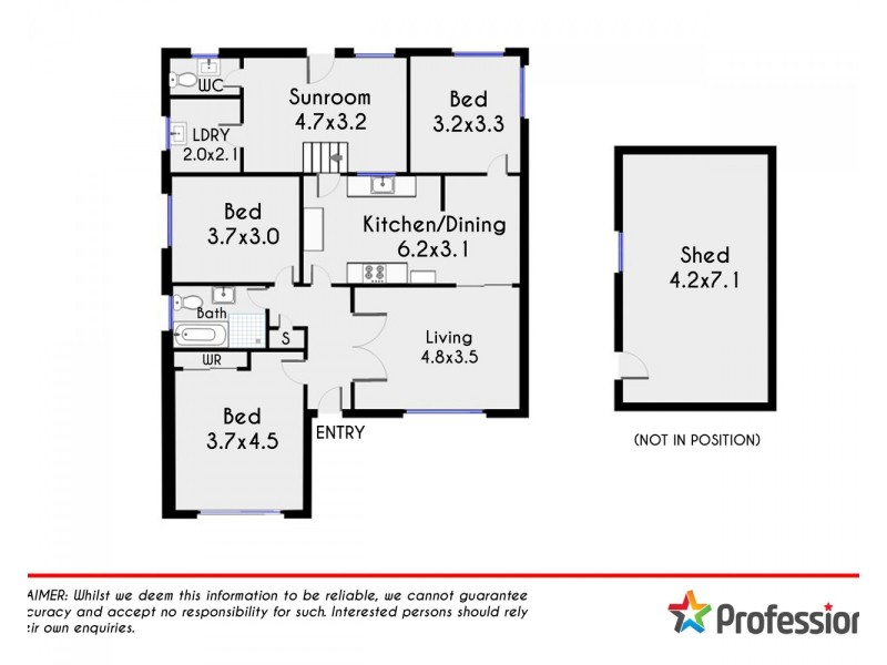 12 John Street, St Marys NSW 2760 Floorplan