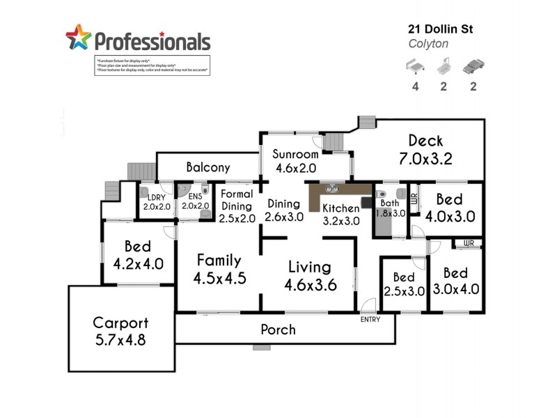 Colyton NSW 2760 Floorplan
