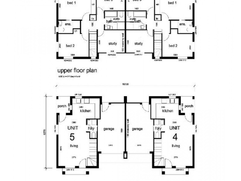 1, 2 3/18 Canberra Street, Oxley Park NSW 2760 Floorplan
