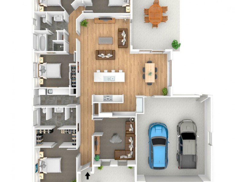 42 Paradise Drive, Gobbagombalin NSW 2650 Floorplan