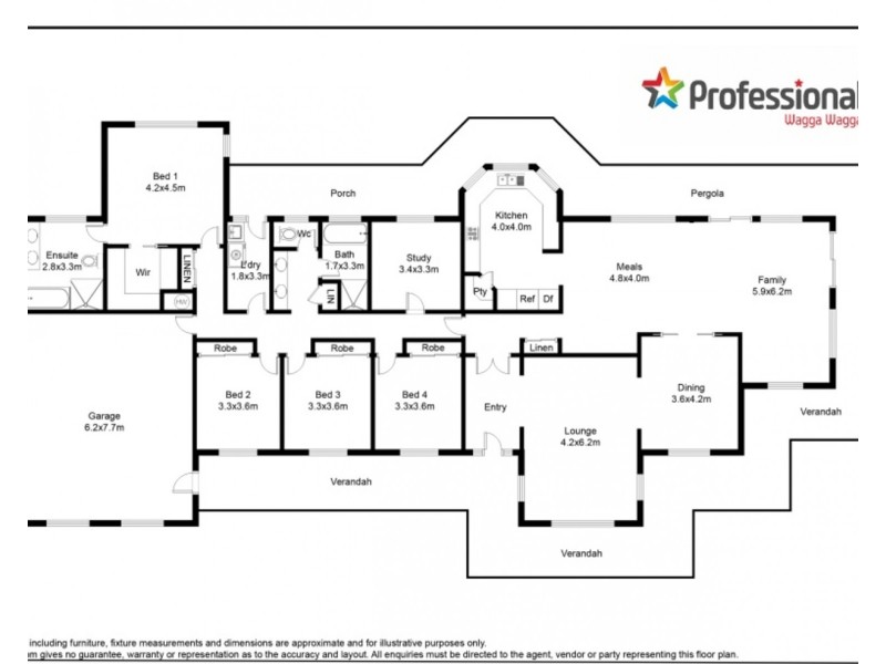 31 Gregadoo Road, Lake Albert NSW 2650 Floorplan