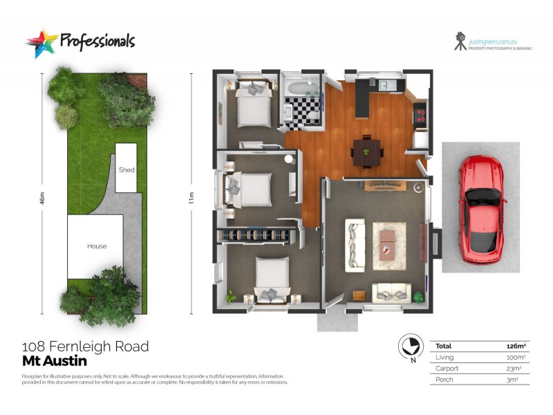 108 Fernleigh Road, Wagga Wagga NSW 2650 Floorplan