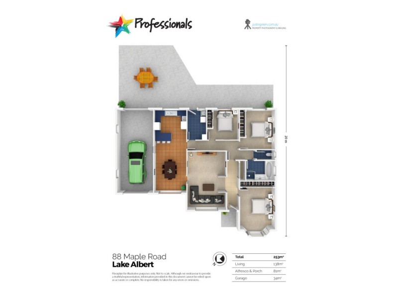 88 Maple Road, Wagga Wagga NSW 2650 Floorplan