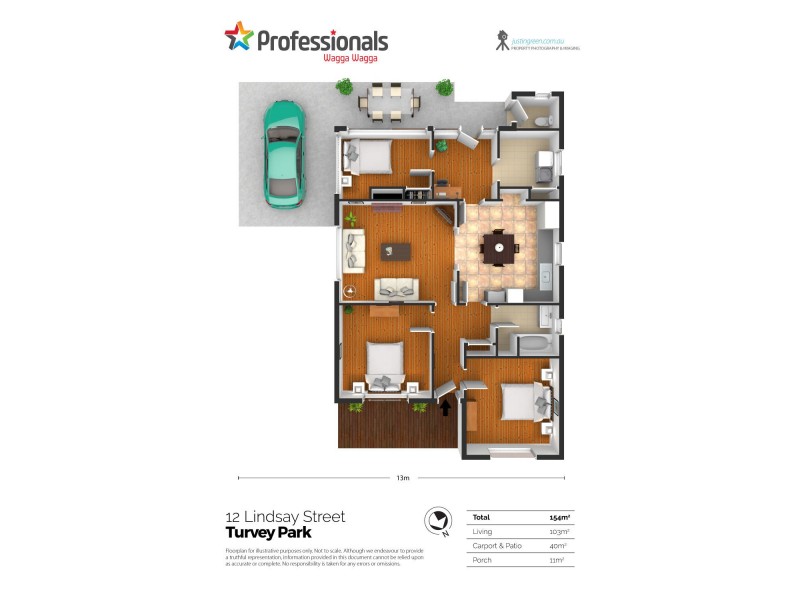 12 Lindsay Street, Wagga Wagga NSW 2650 Floorplan