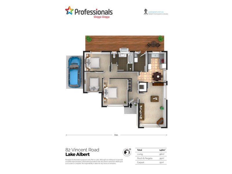 82 Vincent Road, Lake Albert NSW 2650 Floorplan