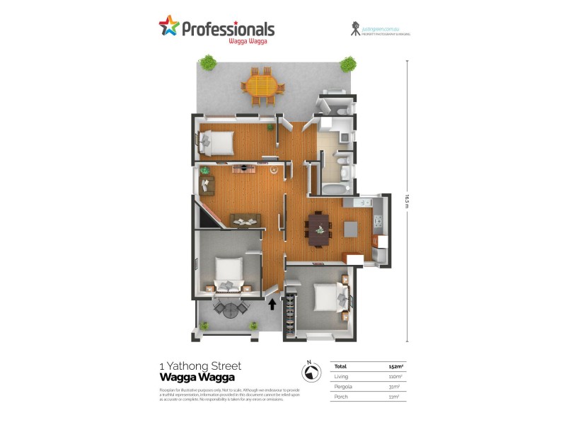 1 Yathong Street, Wagga Wagga NSW 2650 Floorplan