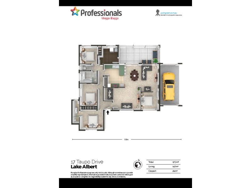 17 Taupo Drive, Lake Albert NSW 2650 Floorplan