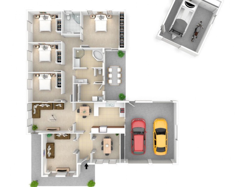 6 Nara Place, Glenfield Park NSW 2650 Floorplan
