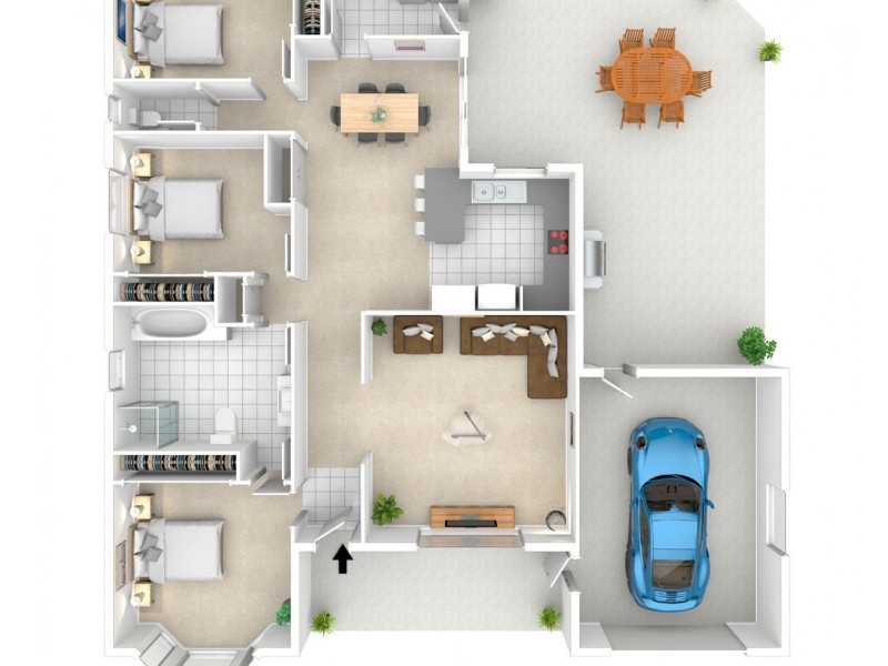 5 Nunkeri Street, Glenfield Park NSW 2650 Floorplan