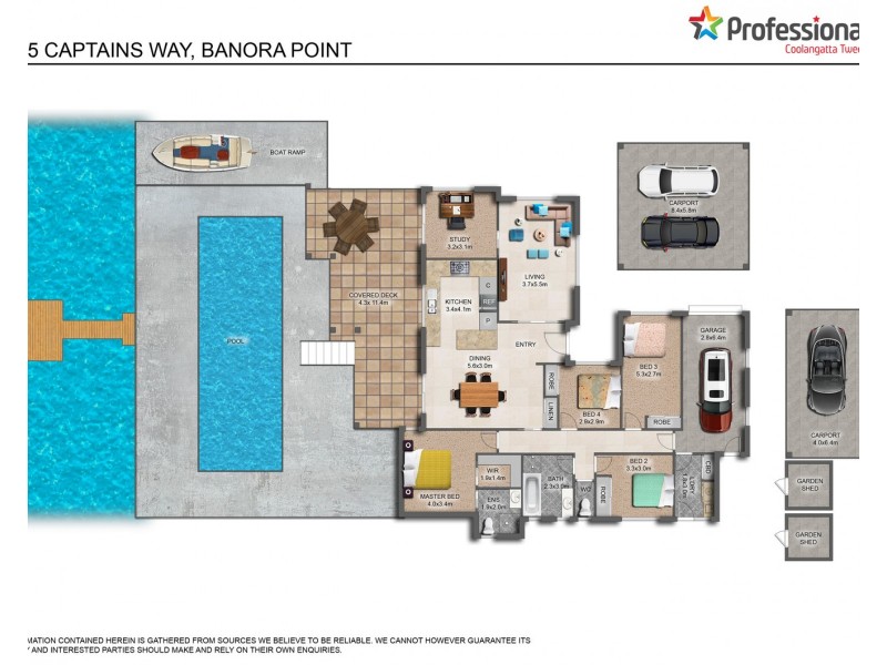 5 Captains Way, Banora Point NSW 2486 Floorplan