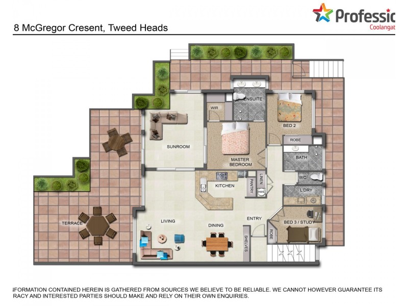2/18 McGregor Crescent, Tweed Heads NSW 2485 Floorplan