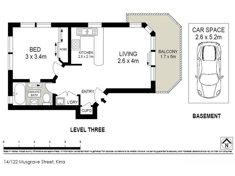 14/122 Musgrave  Street, Coolangatta QLD 4225 Floorplan